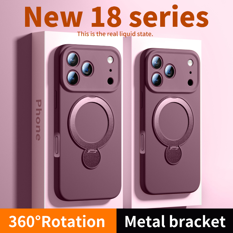 Car Phone Holder Magnetic - 360 ° Rotating Metal Car Holder