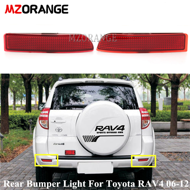 Car Accessories Low Price - Red Rear Bumper Light Car Accessories