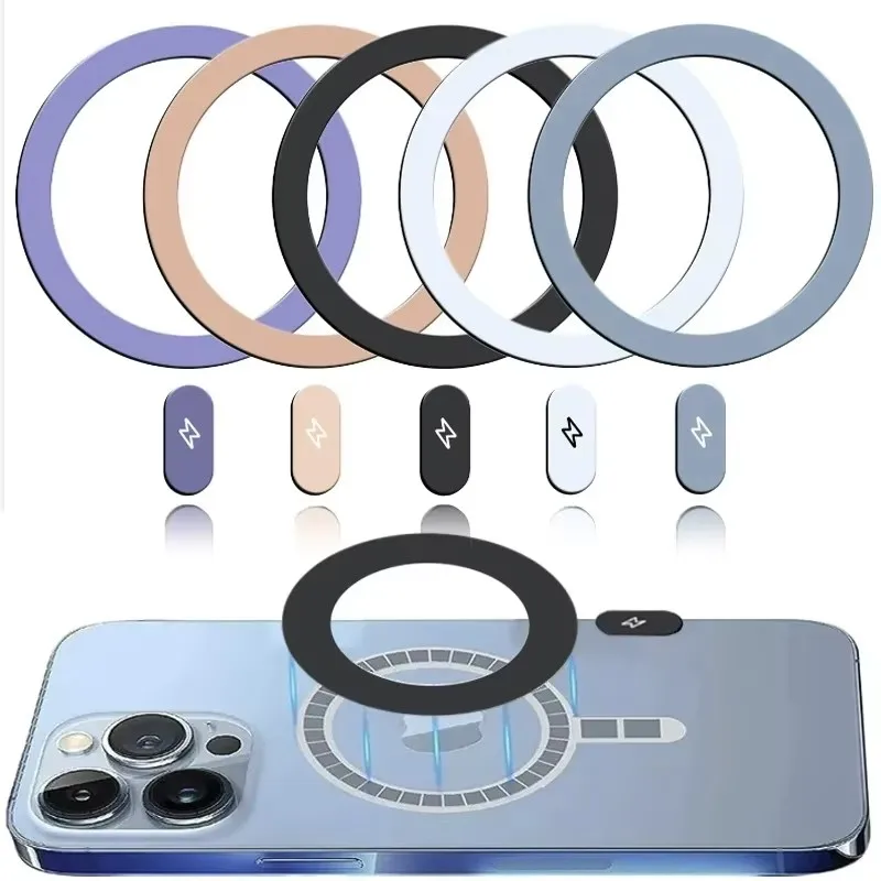 Car Phone Holder Magnetic - 5/1Pcs Metal Plate Sticker Rings Universal