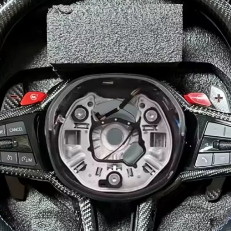 Car Steering Wheel Carbon Fibe - Car Accessories For Inside recension och pris