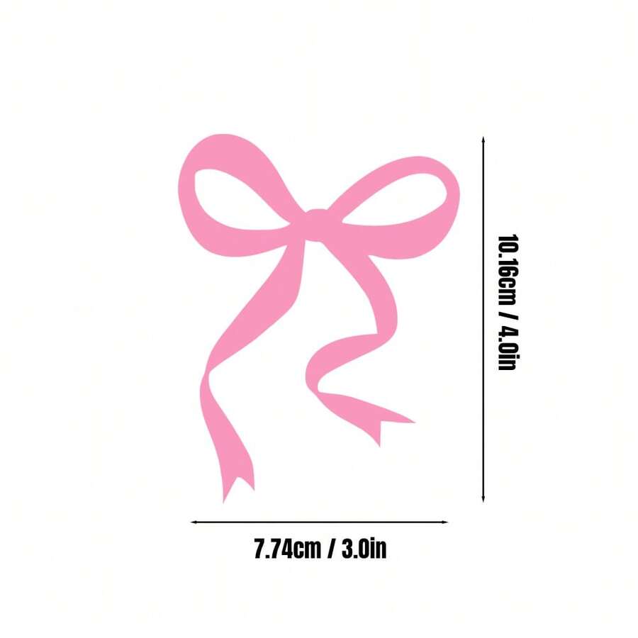 1 Pc Bow Car Decal, Vinyl Girl - Car Accessories Girly recension och pris