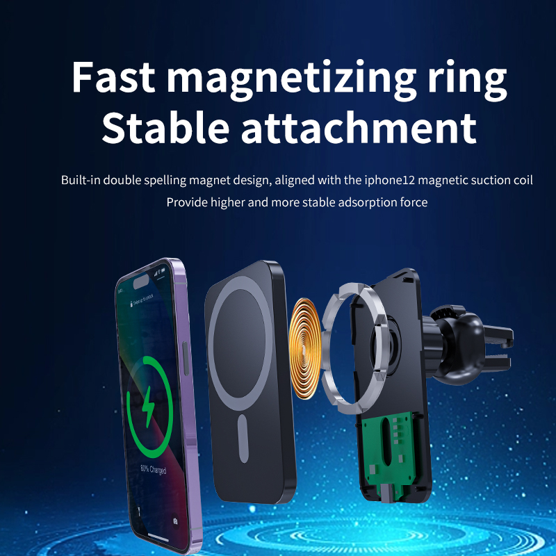 Magnetic Wireless Car Charger  - Car Accessories Xiaomi recension och pris