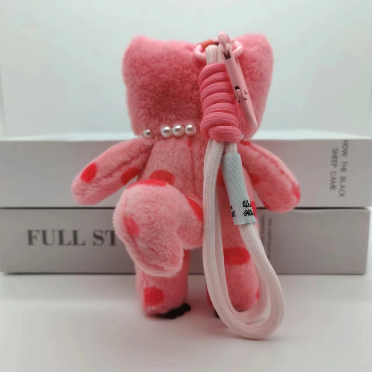 15cm Kawaii Pink Cat Plush Key - Car Accessories Girly recension och pris