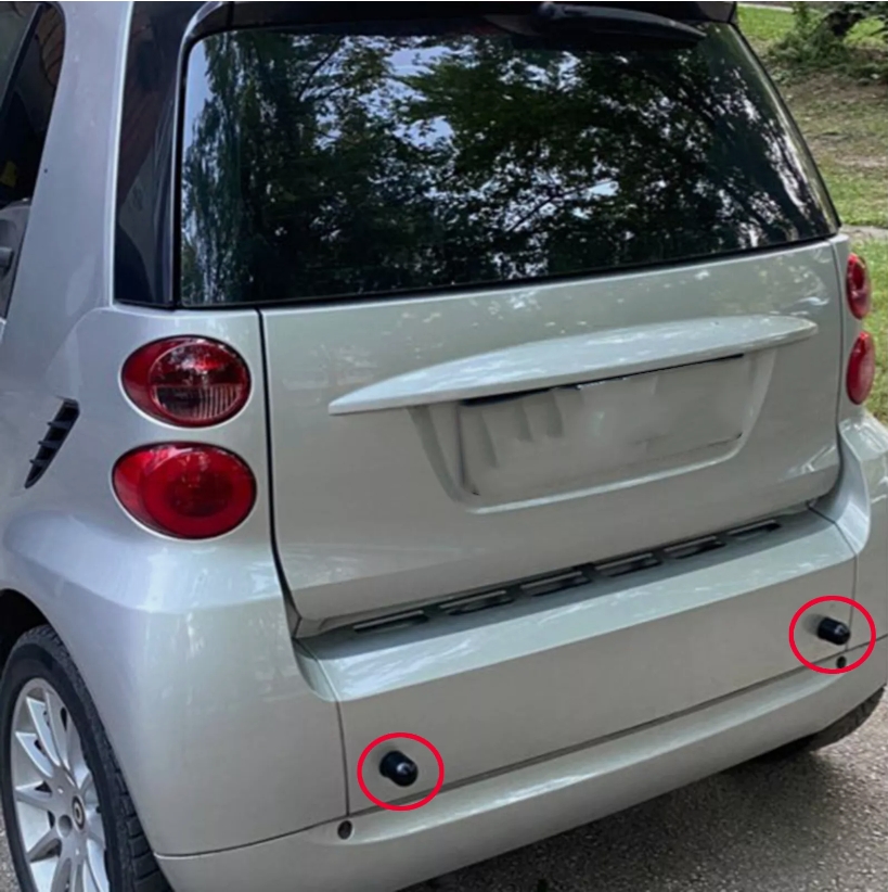2PCS Bumper Car Rear Bumper Ro - Car Accessories Wholesale recension och pris