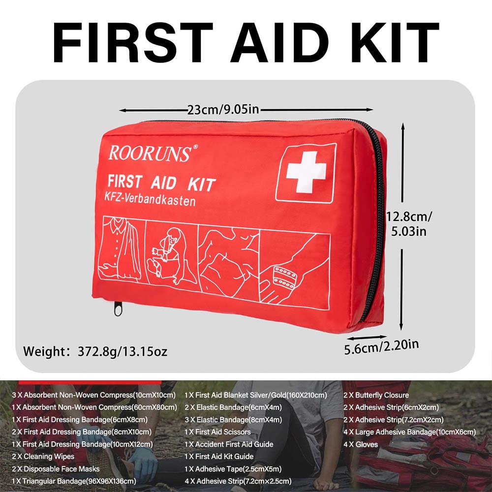 Travel Essentials First Aid Ki - Car Accessories For Elderly recension och pris
