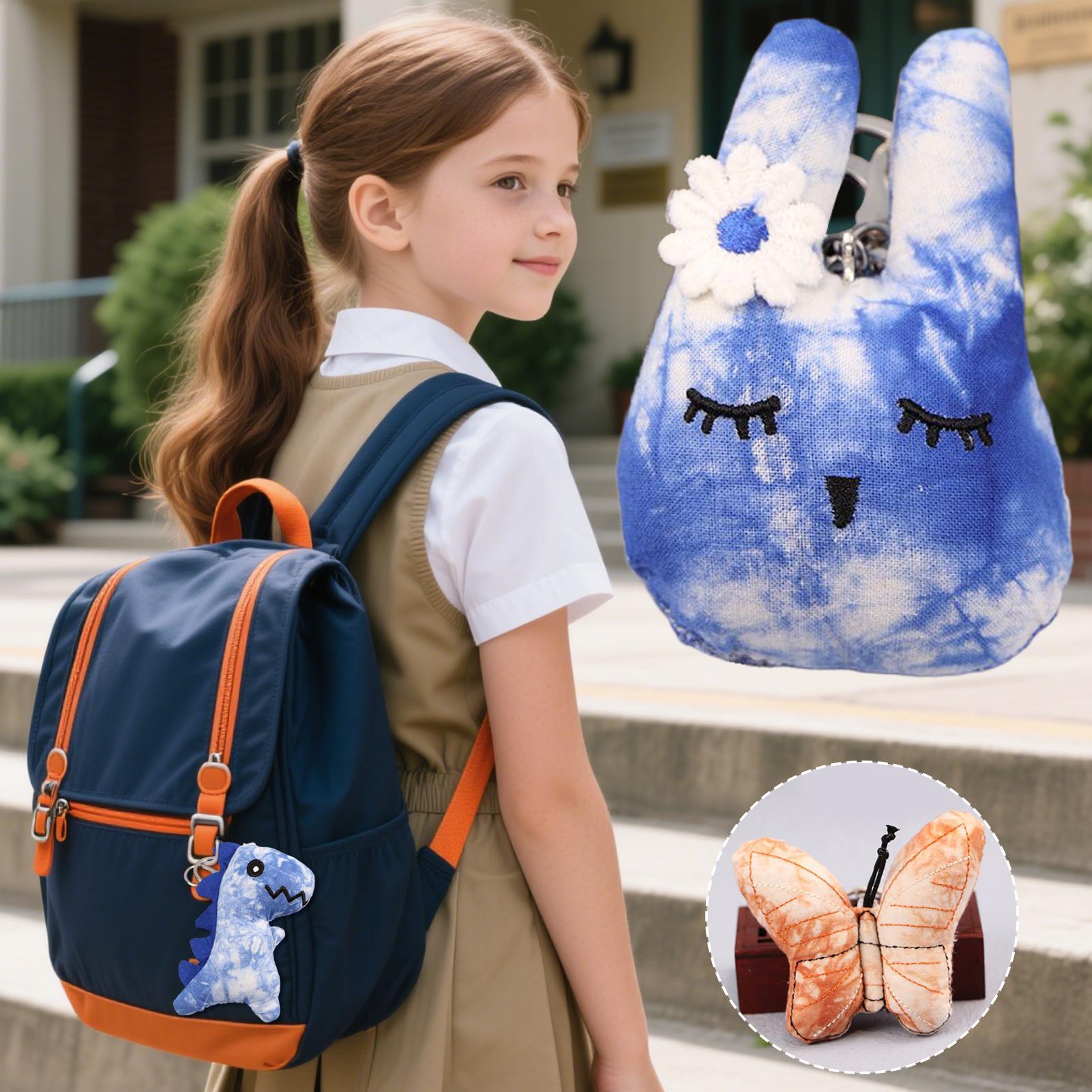 Dinosaur Plush Keychain Cute G - Car Accessories Girly recension och pris