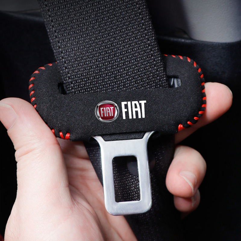 2Pcs Car Logo Seat Safety Belt - Car Accessories Low Price recension och pris