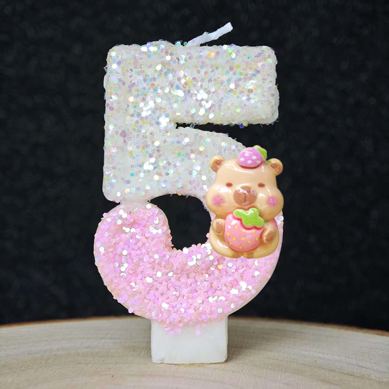 New Capybara Candles Cake Deco - Car Accessories Girly recension och pris