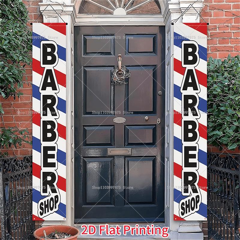 2D Barber Shop Text Logo Door  - Car Accessories Girly recension och pris