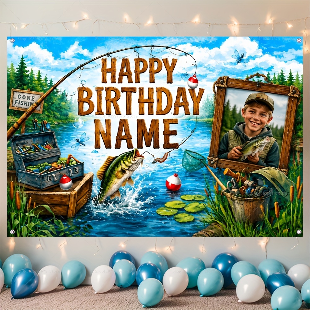 Custom Name Photo fishing-them - Car Accessories Girly recension och pris