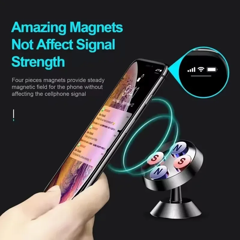 Magnetic Car Phone Holder Magn - Car Phone Holder Magnetic recension och pris