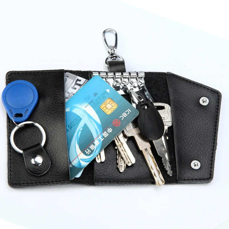 Genuine Leather Keychain Men K - Car Accessories Gifts For Men recension och pris