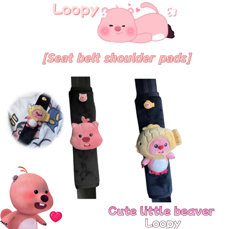 Car Seat Belt Decoration Plush - Car Accessories Girly recension och pris
