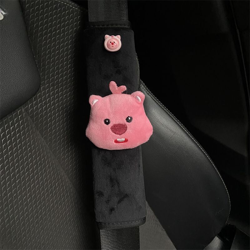 Car Seat Belt Decoration Plush - Car Accessories Girly recension och pris