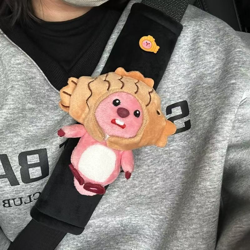 Car Seat Belt Decoration Plush - Car Accessories Girly recension och pris