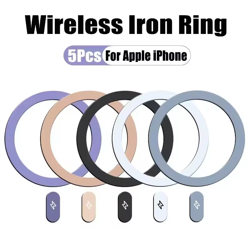 5/1Pcs Metal Plate Sticker Rin - Car Phone Holder Magnetic recension och pris