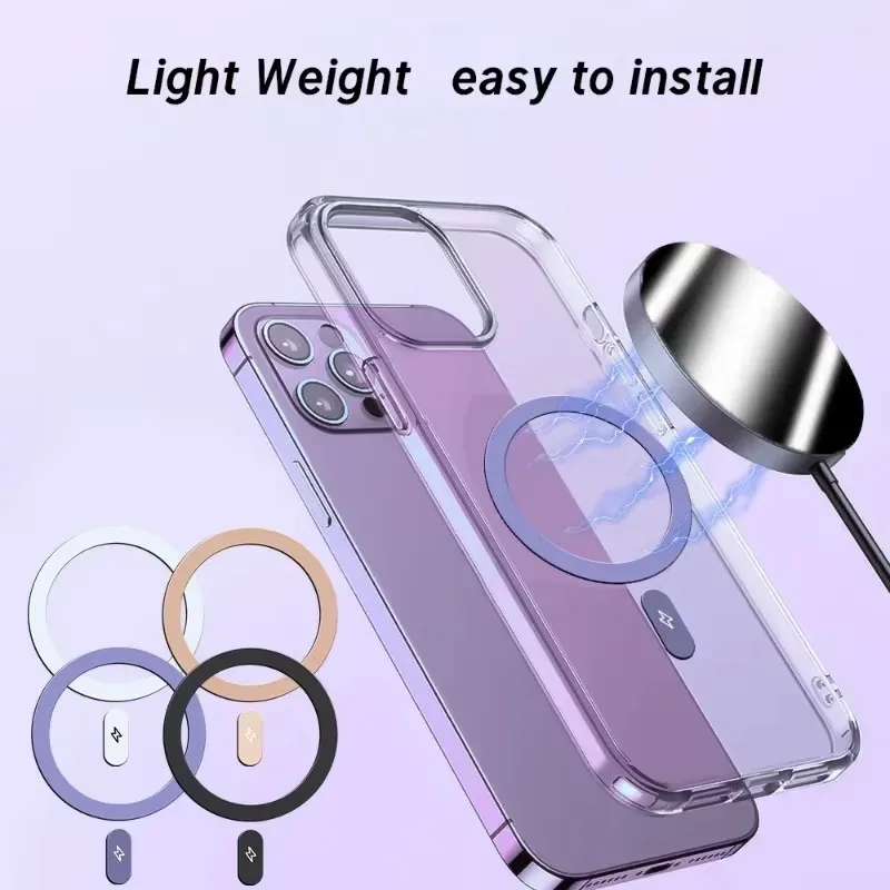 5/1Pcs Metal Plate Sticker Rin - Car Phone Holder Magnetic recension och pris